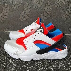 Nike Air Huarache Sneakers US 9 Red/White/Blue Athletic Shoes